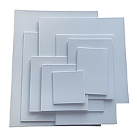 30x40cm Blank White Flat Stretched Board Art Canvas By Janrax