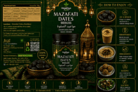 Mazafati Dates Seedless | Healthyx Zone