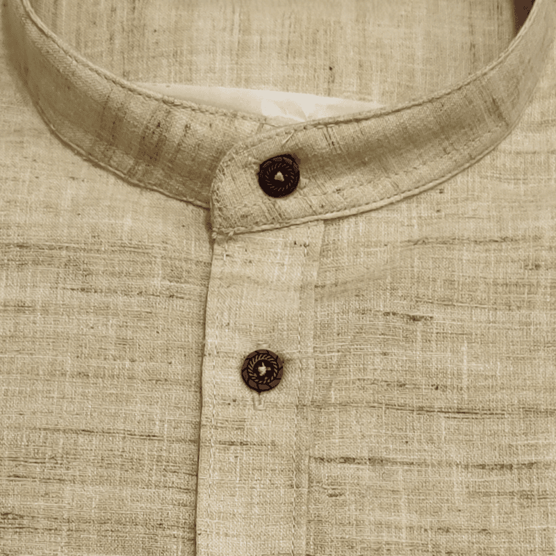 Self Design Cotton Kurta Short K56