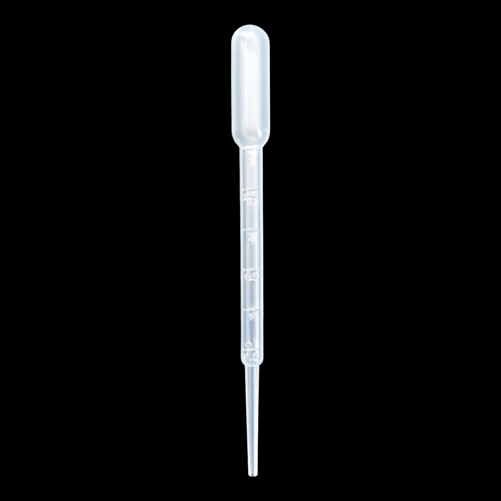 Plastic DROPPER Clear - Pipette - 6cm