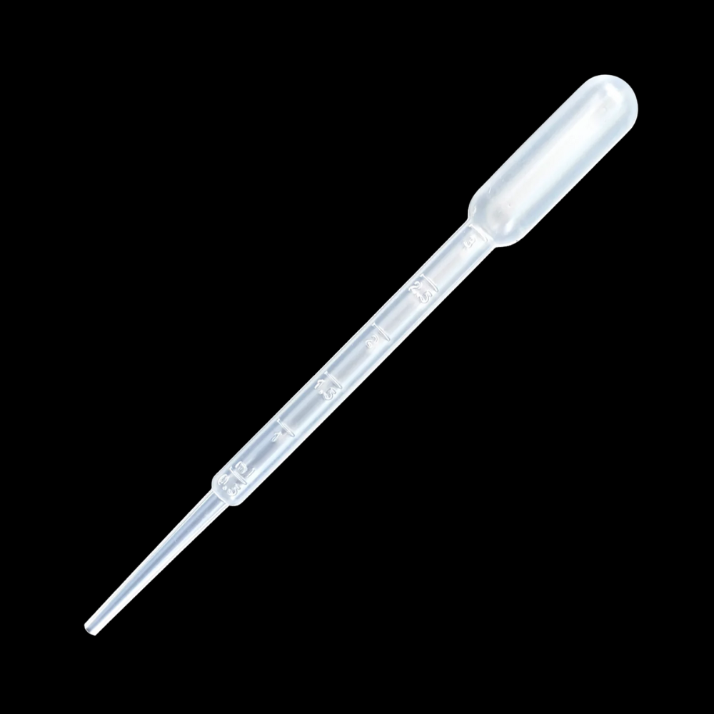 Plastic DROPPER Clear - Pipette - 6cm