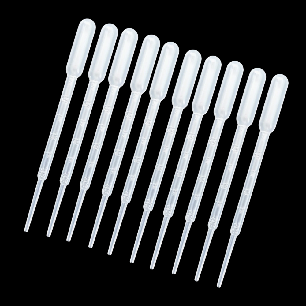 Plastic DROPPER Clear - Pipette - 6cm