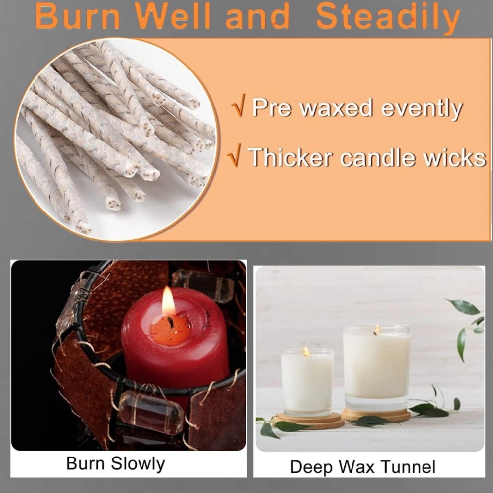 Candle Wicks - ECO Braided - 5 inch 100pc