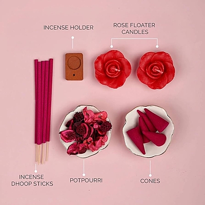 Candle/Incence Stick - Rose O.S. F.O. Candle/Incence Stick - Rose O.S. F.O.