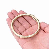 6mm Brass Round Solid Kada for Men