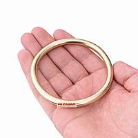 6mm Brass Round Solid Kada for Men