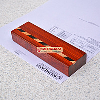 Padauk Wood Chinese Paperweight 12 Inch
