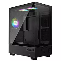 MSI PAG Pano M110A Auto RGB Mid Tower Case – Tempered Glass | 3 RGB Fans | Black