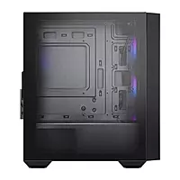MSI PAG Shield M500A Mini Tower Case – Auto RGB | 4 Fans | Tempered Glass | Black