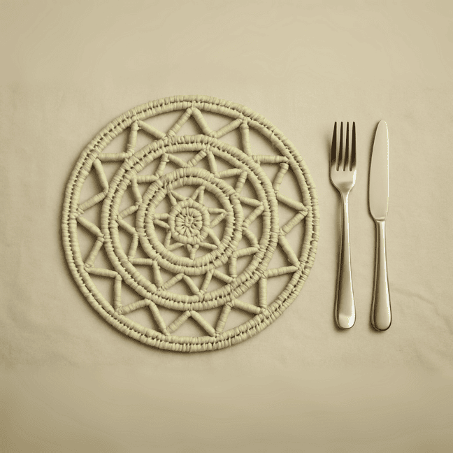 Sabai palm leaf placemat