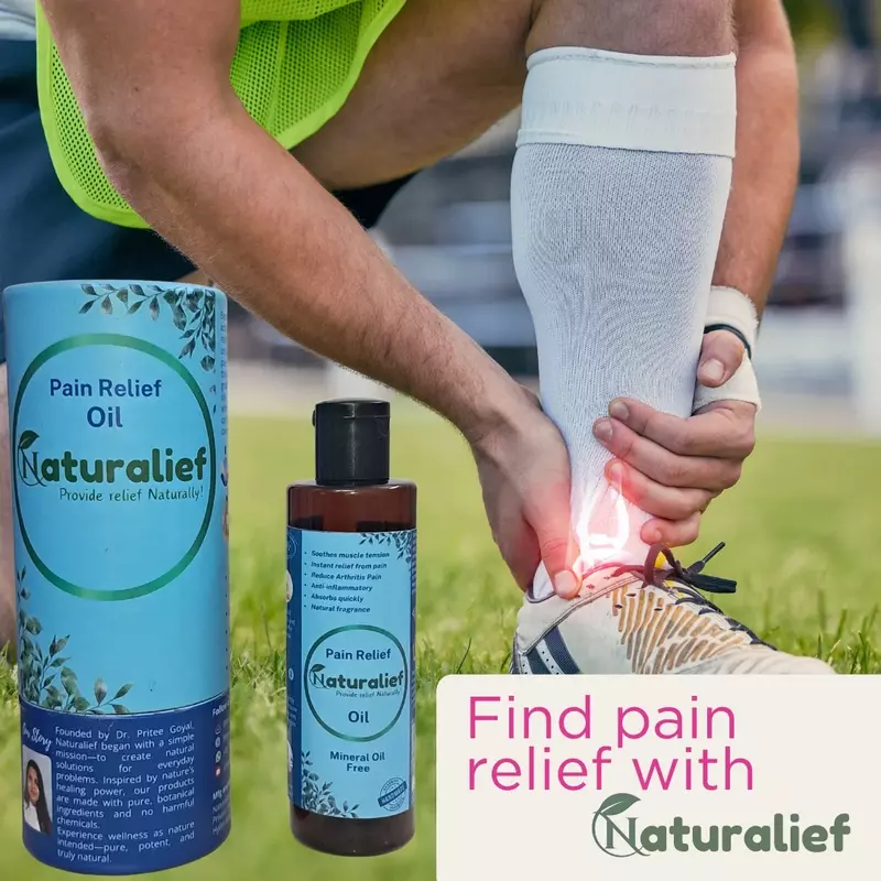 Natural Pain Relief oil – Experience Instant Relief