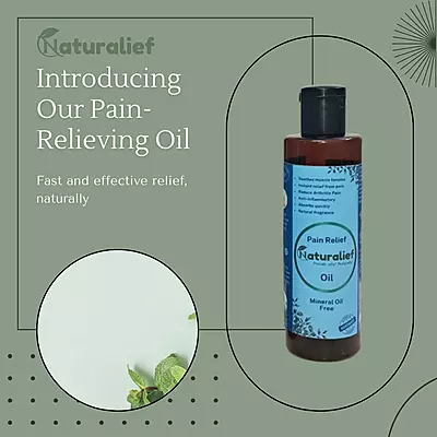 Natural Pain Relief oil – Experience Instant Relief