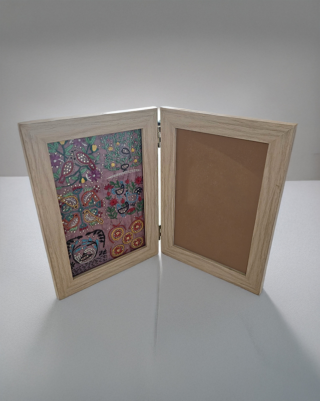 Vibrant Chikankari with Mukaish