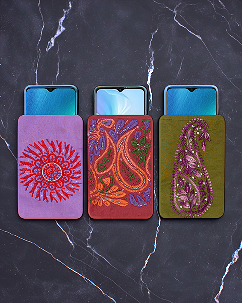 Paisley Paradise Phone Cover Set 3
