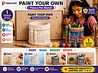 Reusable Palace Pen stand DIY Painting Kit