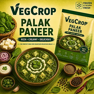 Frozen Palak Paneer 1Kg