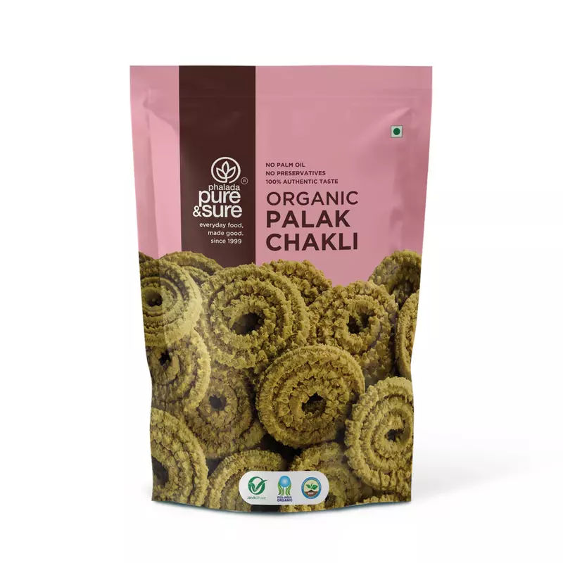 Palak Chakli - 120 gms (P&S)