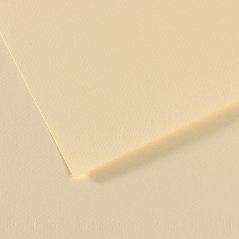 CANSON MI-TEINTES PAPER 101-PALE YELLOW PK OF 10 CANSON MI-TEINTES PAPER 101-PALE YELLOW PK OF 10