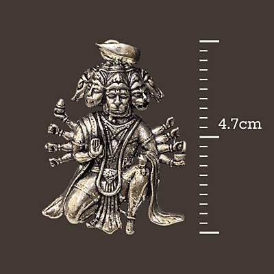 Panchamukham Hanuman 925 Silver Pendant | Symbol of Power, Protection & Devotion Panchamukham Hanuman 925 Silver Pendant | Symbol of Power, Protection & Devotion