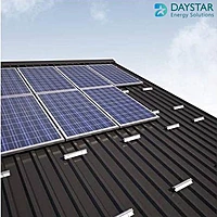Aluminium Channel micro Rail for mounting Solar Panel on Rooftop