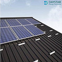 Aluminium Channel micro Rail for mounting Solar Panel on Rooftop