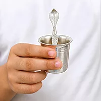 Sterling Silver Utharani Spoon β Panchapatra Pooja Use