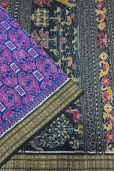 JODI MACHA BANDHA SAREE