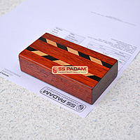 Padauk Wood Chinese Paperweight