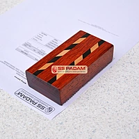 Padauk Wood Chinese Paperweight