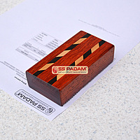 Padauk Wood Chinese Paperweight