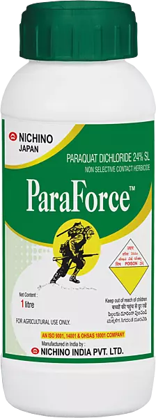 Paraforce (Paraquate Dichloride 24% Sl)-(Nichino India)