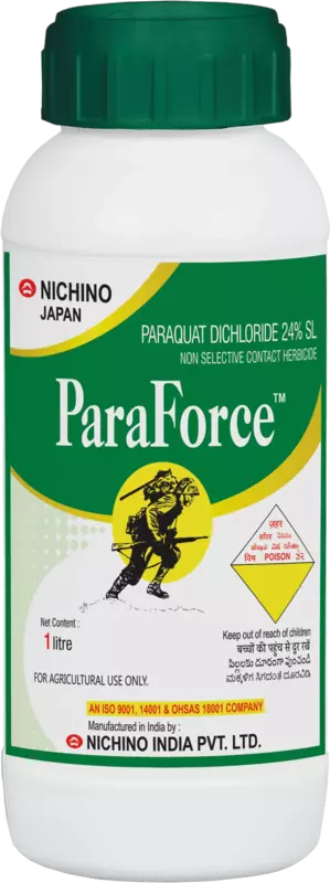 Paraforce (Paraquate Dichloride 24% Sl)-(Nichino India)