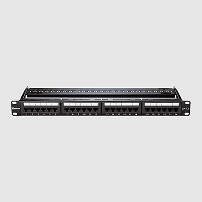 Delton Cat6 STP 24Port Loaded Patch Panel