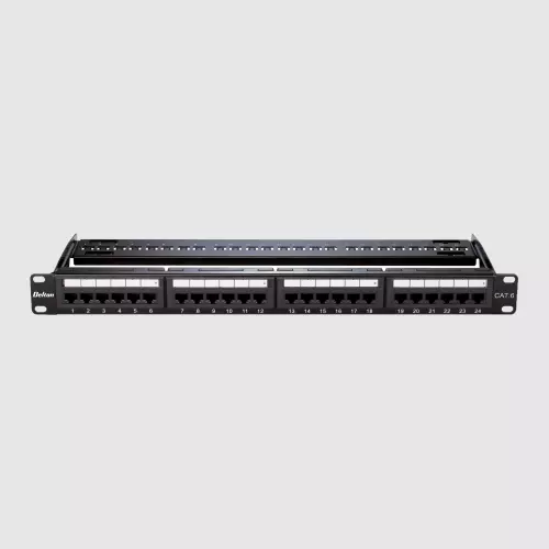 Delton Cat6 STP 24Port Loaded Patch Panel