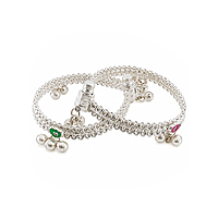 Sterling Silver Anklets for Babies