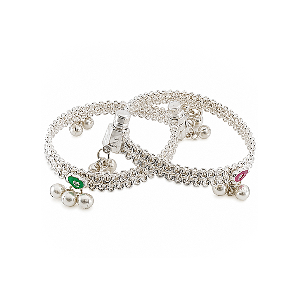 Sterling Silver Anklets for Babies