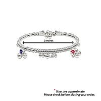 Silver Anklet/Kolusu for Babies