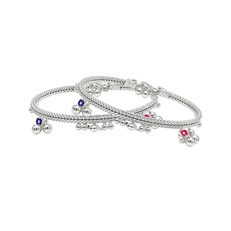 Silver Anklet/Kolusu for Babies