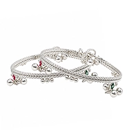 Sterling Silver Baby Anklet/Kolusu