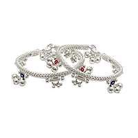 Silver Baby Anklet/Kolusu