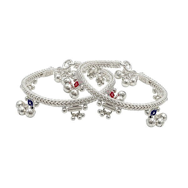 Silver Baby Anklet/Kolusu