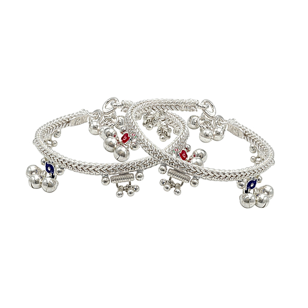 Silver Baby Anklet/Kolusu