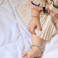 Sterling Silver Anklet for Baby
