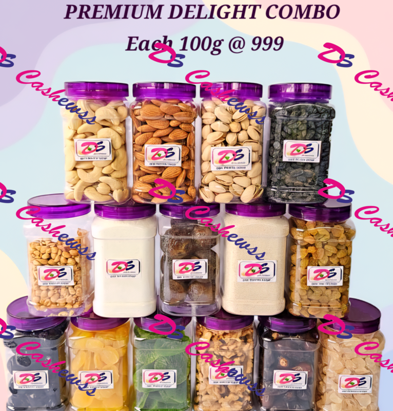 Premium Delight Combo (15 items Each 100g)