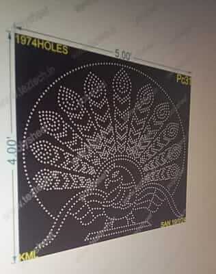 PC31 PEACOCK 4X5FT 1974 HOLES