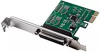 PCIe Parallel Port Expansion Card, PCI Express to DB25 LPT Converter Adapter Controller for Desktop with Low Bracket PCIe Parallel Port Expansion Card, PCI Express to DB25 LPT Converter Adapter Controller for Desktop with Low Bracket