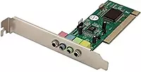 PCI Sound Card 4 Channel, 16-bit Stereo Audio with 3.5mm Mini Jack PCI Sound Card 4 Channel, 16-bit Stereo Audio with 3.5mm Mini Jack