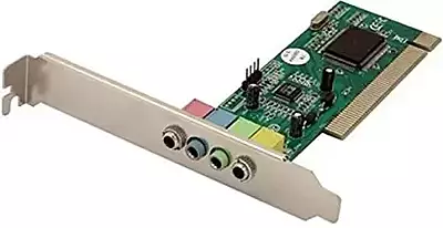PCI Sound Card 4 Channel, 16-bit Stereo Audio with 3.5mm Mini Jack PCI Sound Card 4 Channel, 16-bit Stereo Audio with 3.5mm Mini Jack