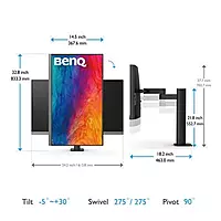 BenQ PD2706UA 27 Inch 4K UHD IPS Designer Monitor with HDR400