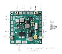 80A power distribution board for drone diagram